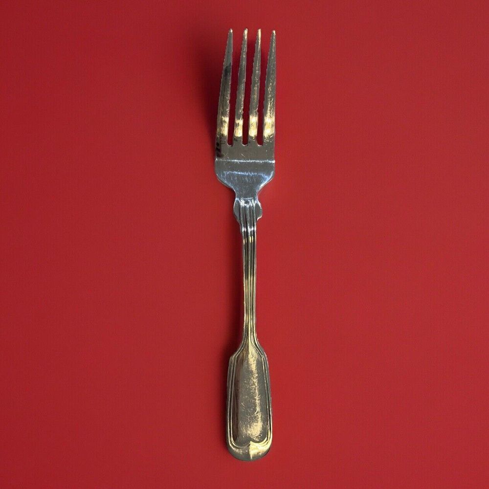 Fiddle Thread By Frank Smith Sterling Silver Salad Fork